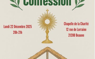 Veillée d&rsquo;adoration Lundi 22 décembre 2025
