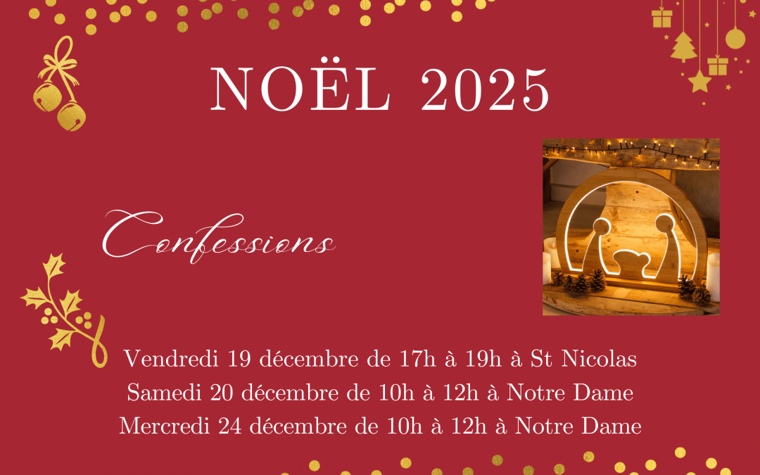 Noël 2025 : confessions