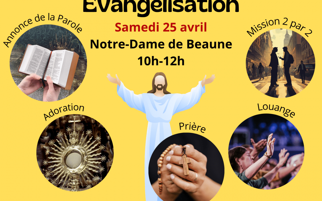 25/04 – Evangélisation